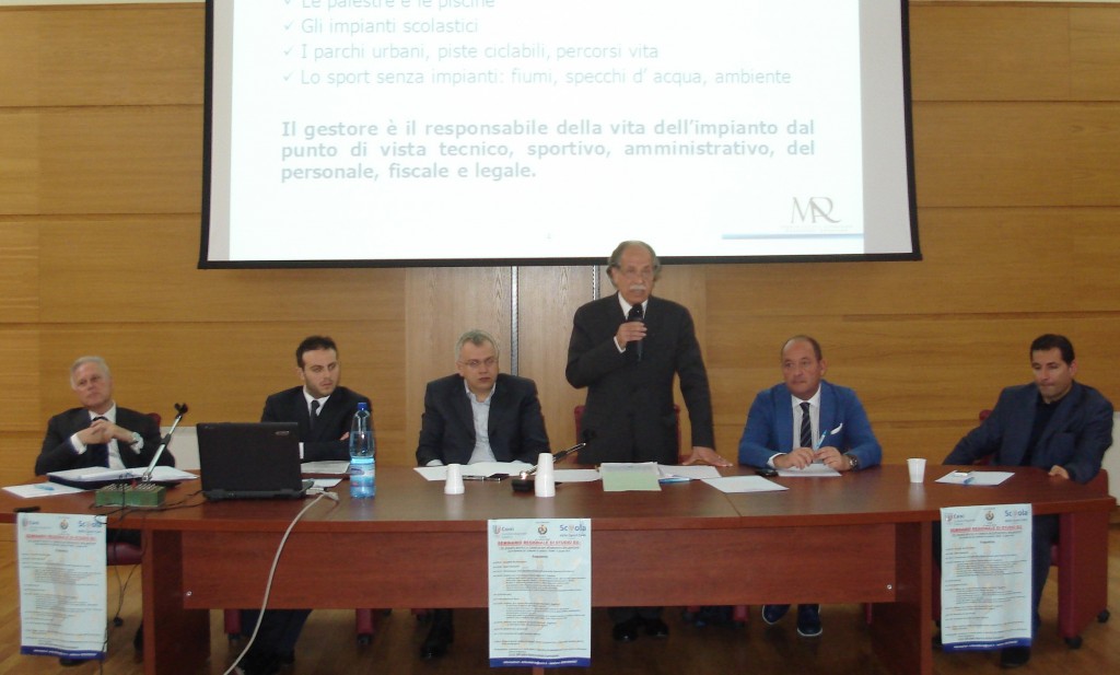 da sx. Cammera, Russo, Talarico, Praticò, Caridi e Piccioni