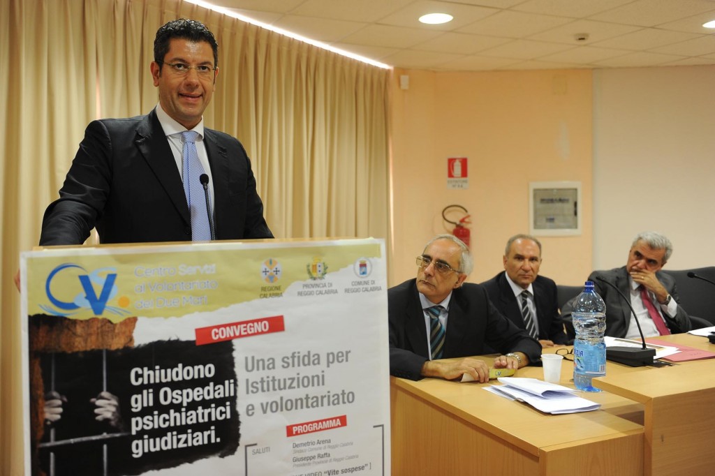 il presidente Scopelliti all'incontro col ministro Balduzzi