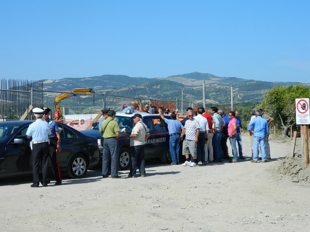 protesta lavoratori
