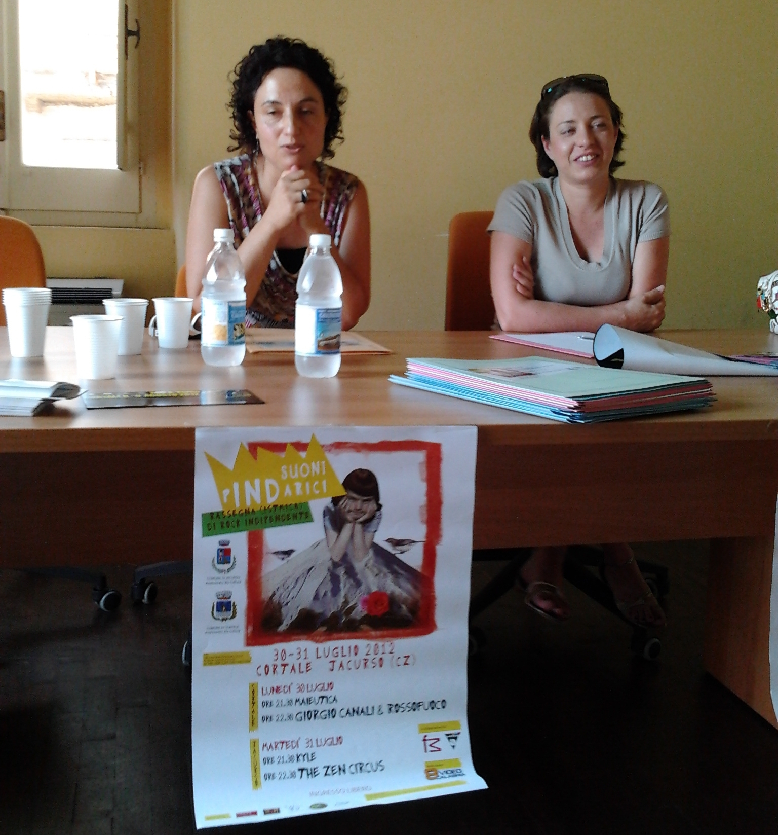 I due assessori Loredana Ciliberto e Filomena Citraro