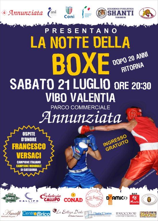 locandina boxe vibo