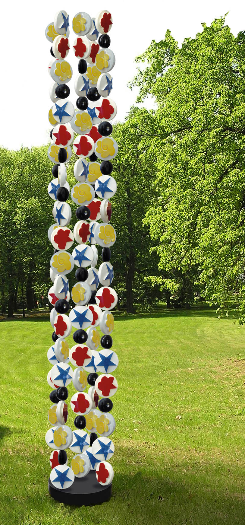 BABELE, tra Terra e Cielo - scultura in ceramica, 2012 - alt.m.6