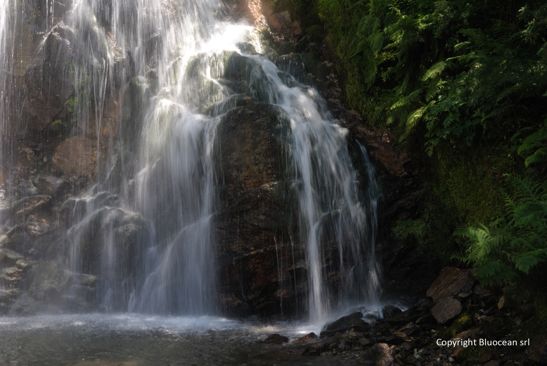 Foto cascata Galasia Parco Nazionale Aspromonte Bluocean's Workshop 2011