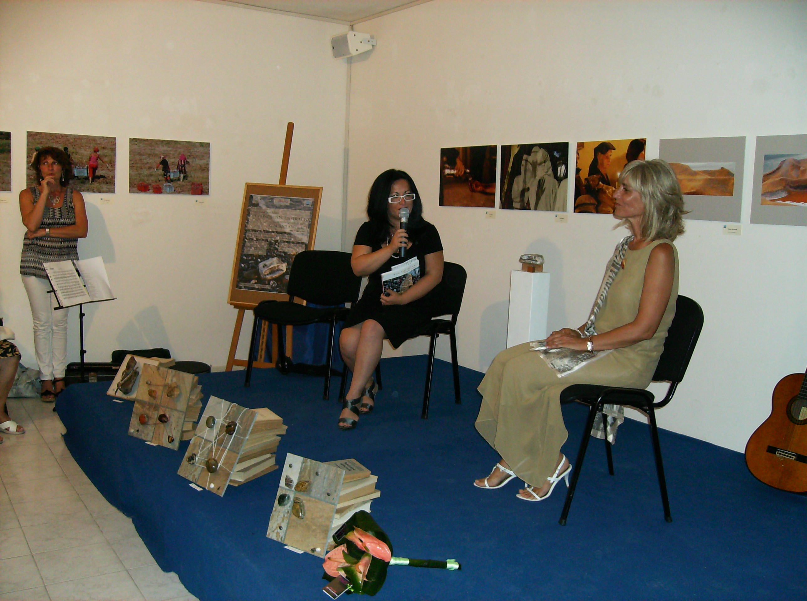 Inaugurazione mostra Maria Luisa Scaldaferri