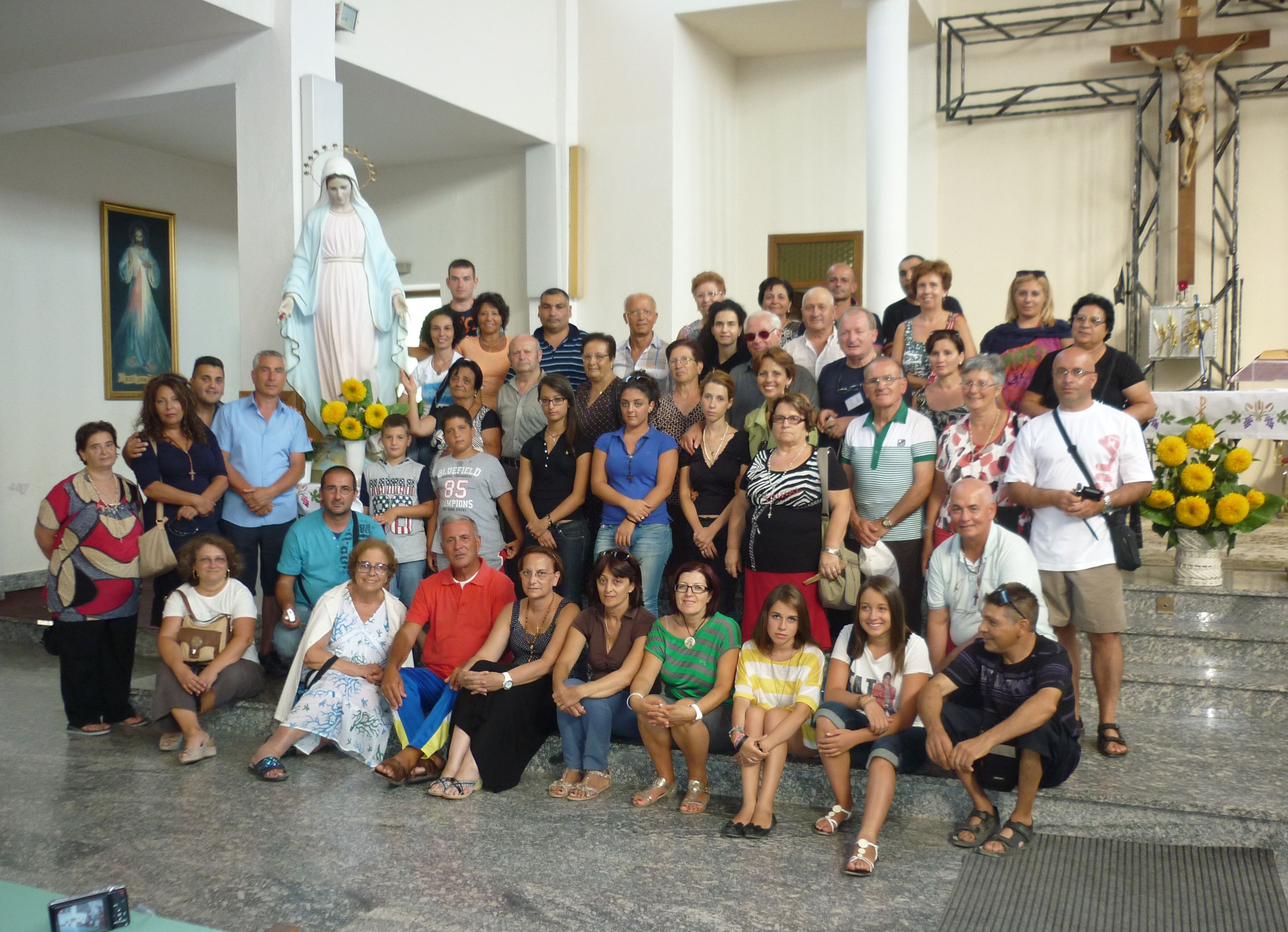 Medjugorie Gruppo Regina della Pace Lamezia 3