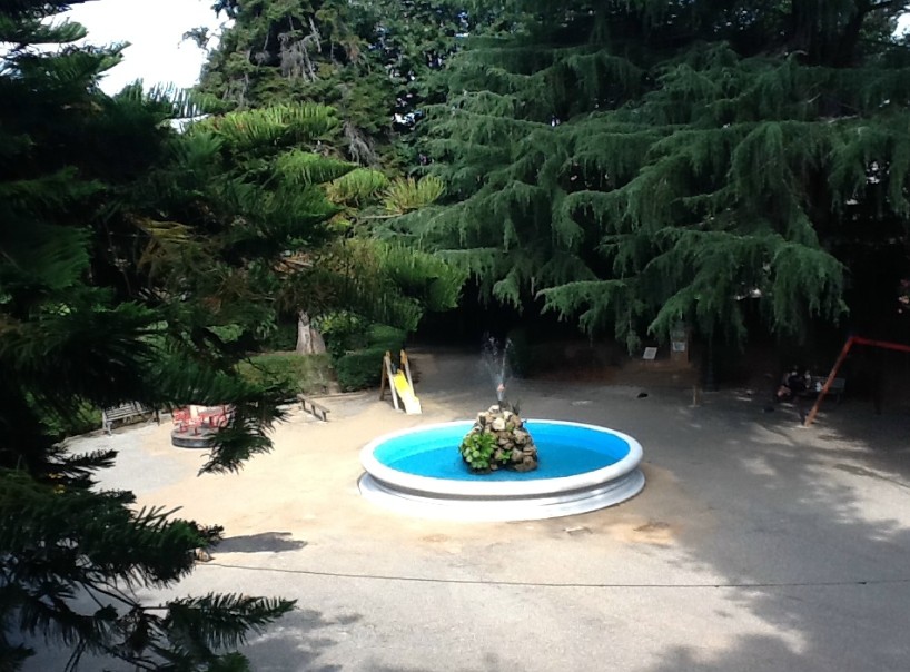 fontana villa comunale vv