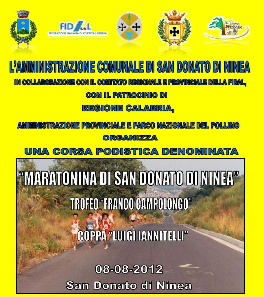 locandina MARATONINA_2012