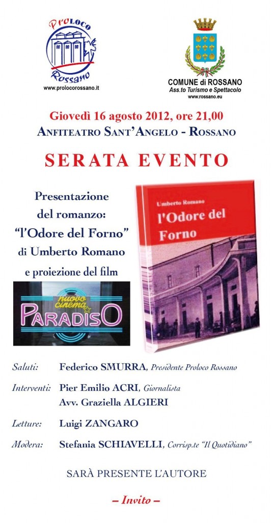 l'odore del forno