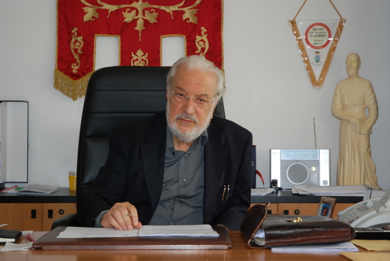 Il sindaco di Laino Borgo Giuseppe Caterini