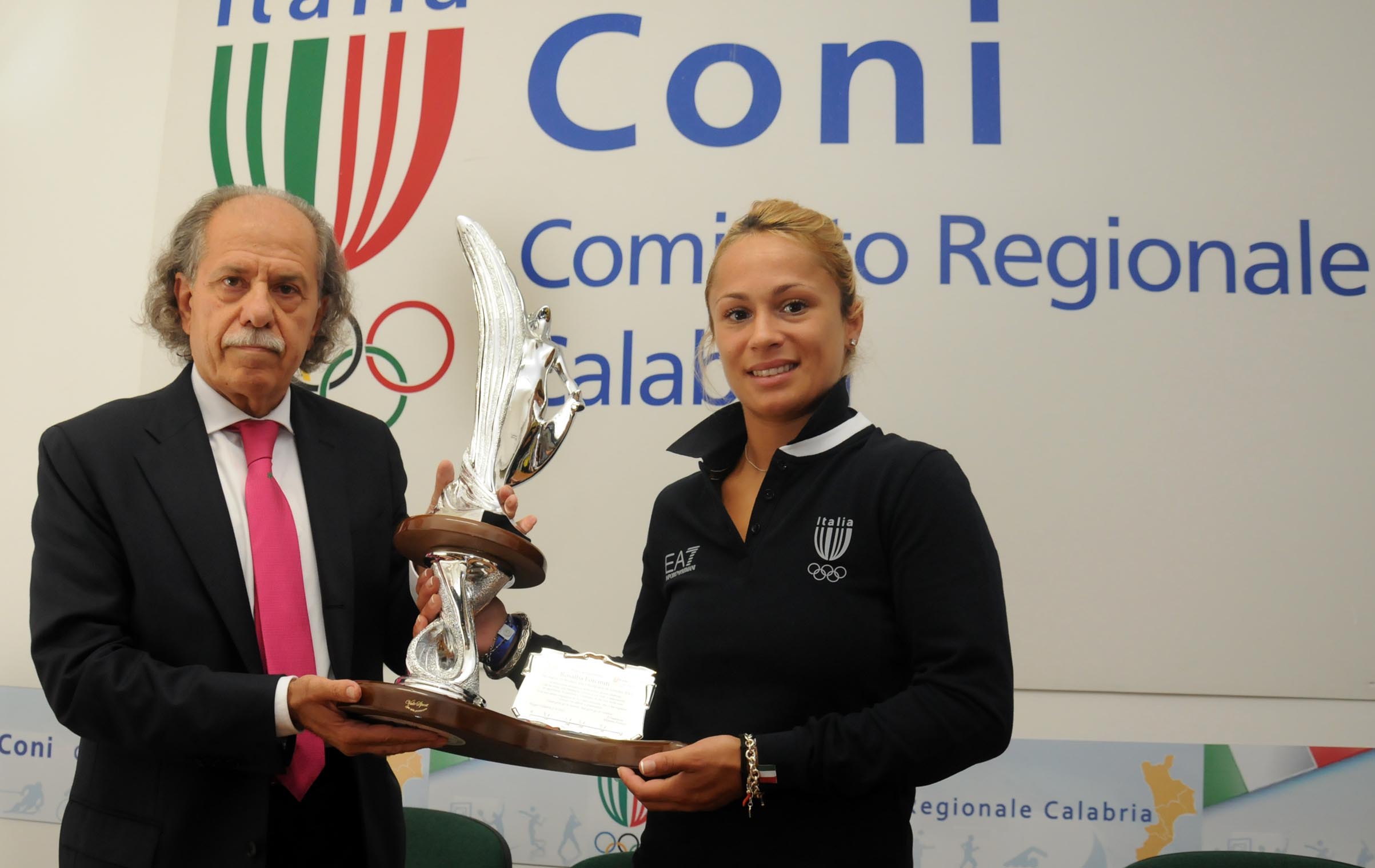 Mimmo Praticò e Rosalba Forciniti (foto di Domenico Notaro)