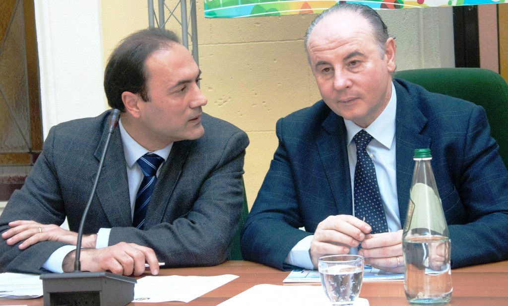 il Presidente Raffa con Assessore Giannetta