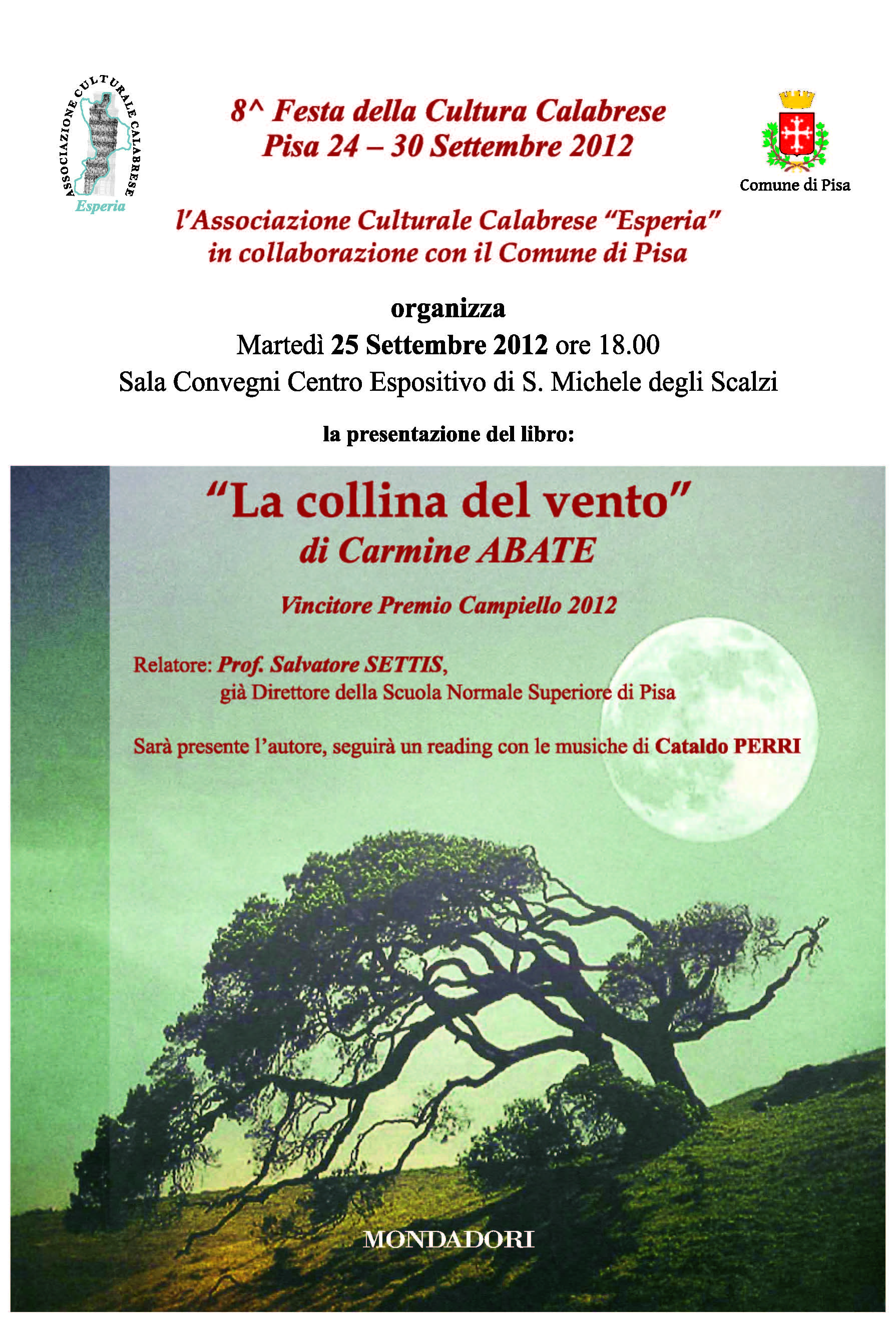 locandina festa calabrese