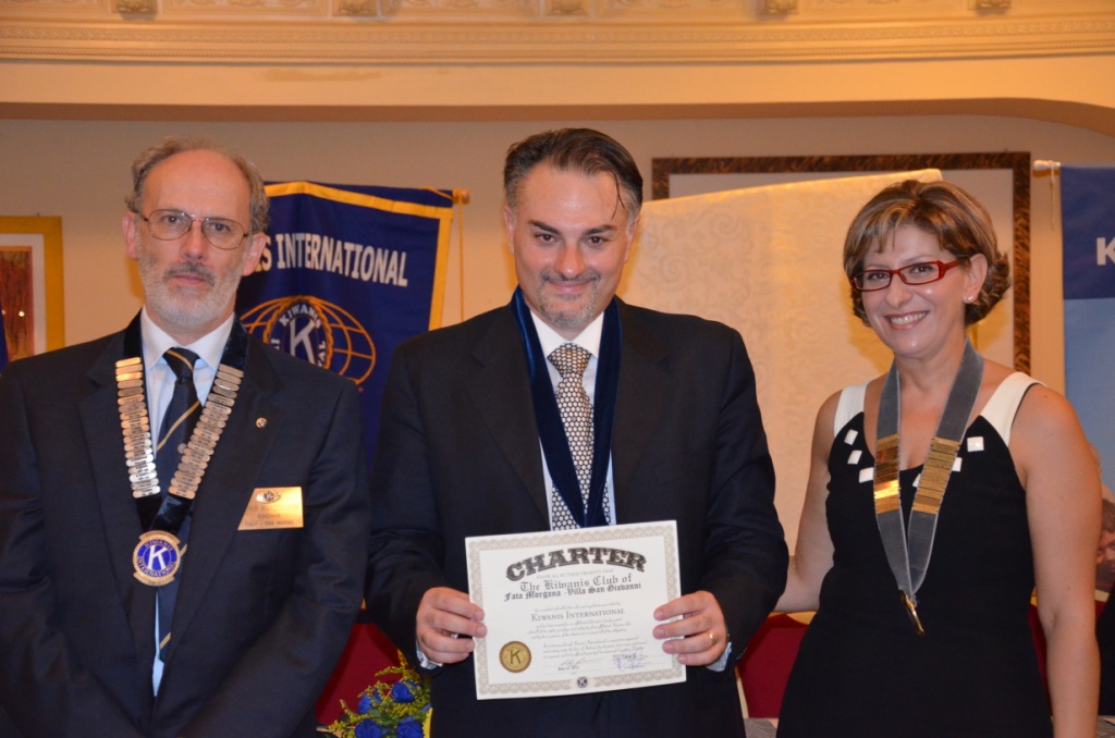 Consegna della Charter - Marzocchini, Previtera, Pizzi