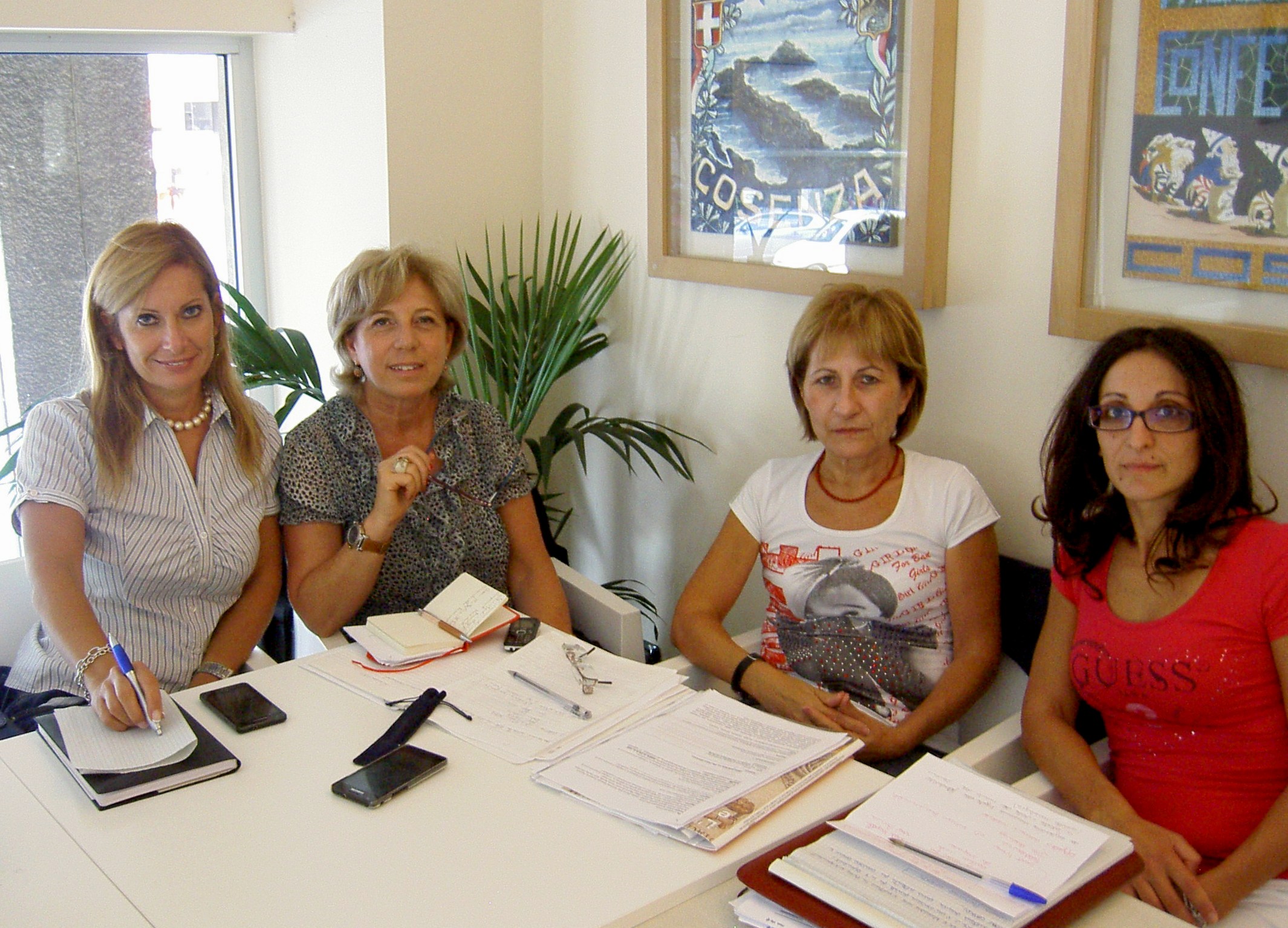 Crea, Forte, Daniele, Branchicella _ nuovo direttivo ANIV Calabria