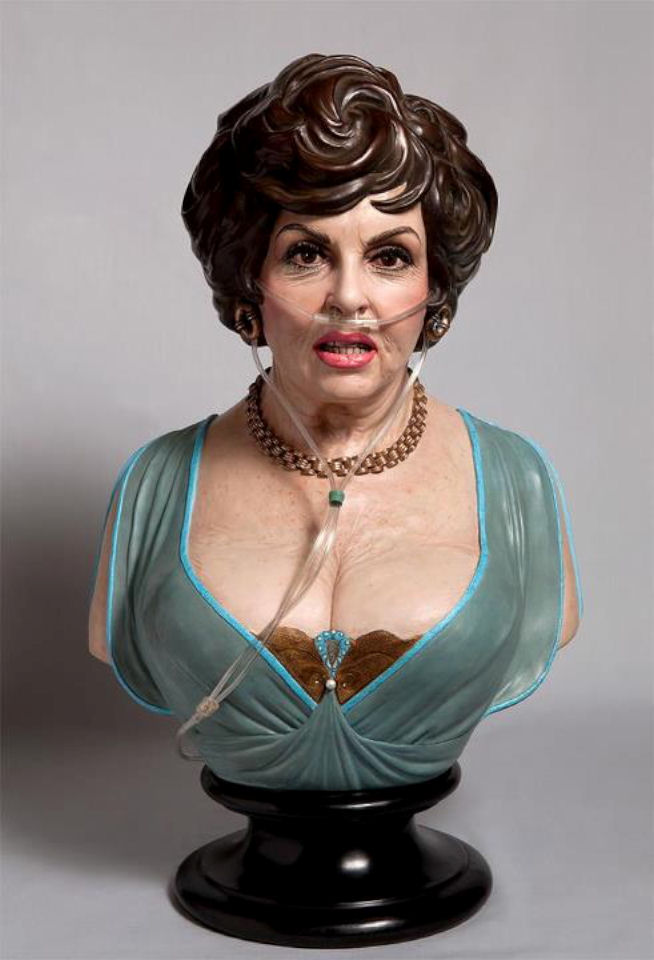 PAOLO SCHMIDLIN, Bambola ad ossigeno- bronzo