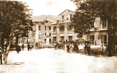 Piazza Fiorentino (1928) Sambiase Coll.Storicittà
