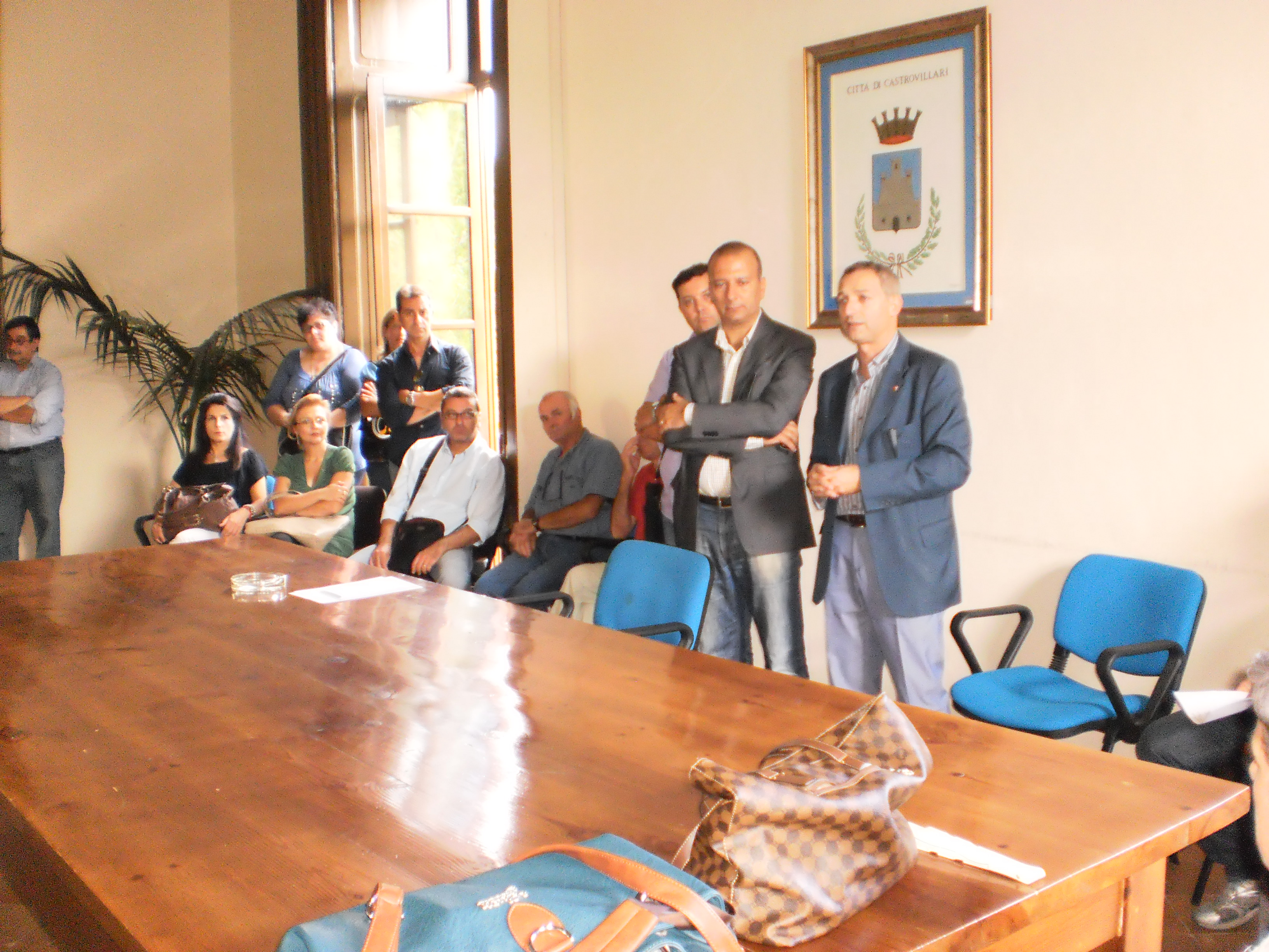 incontro svolto con i lavoratori disoccupati in mobilità in deroga