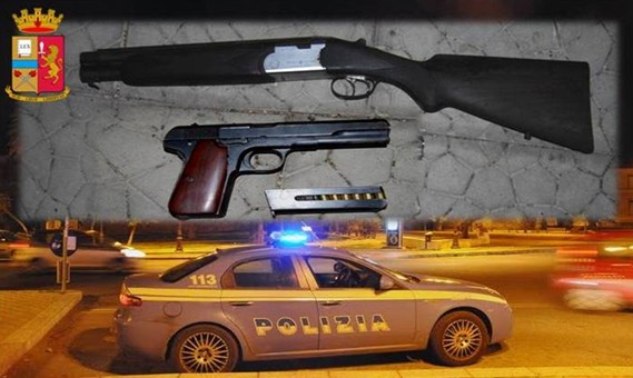 polizia armi