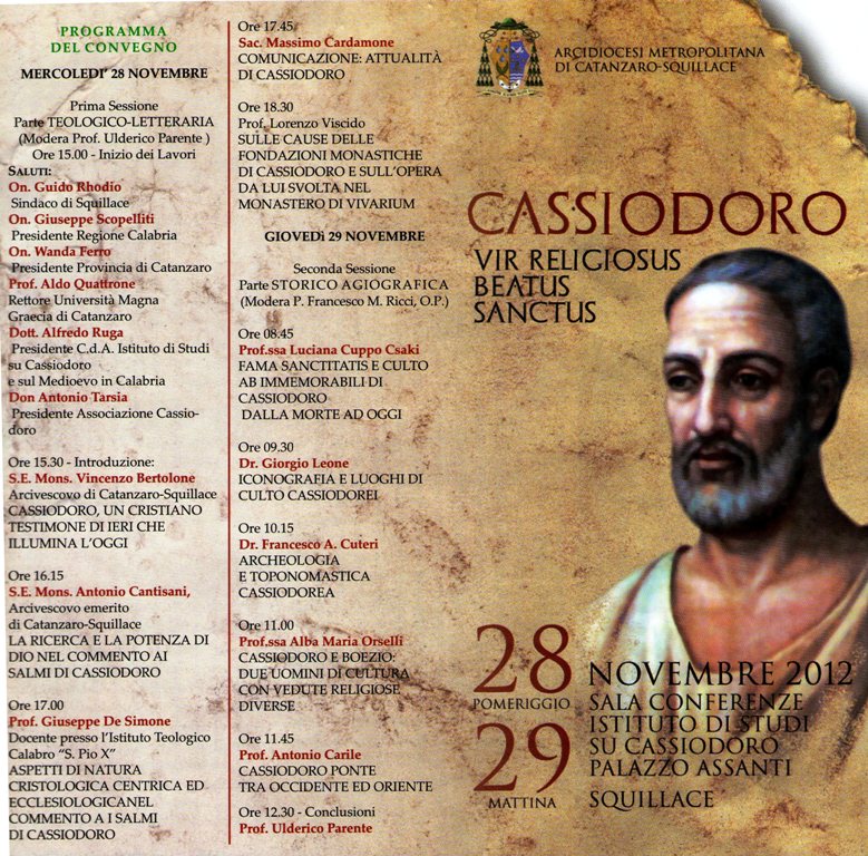 Cassiodoro convegno