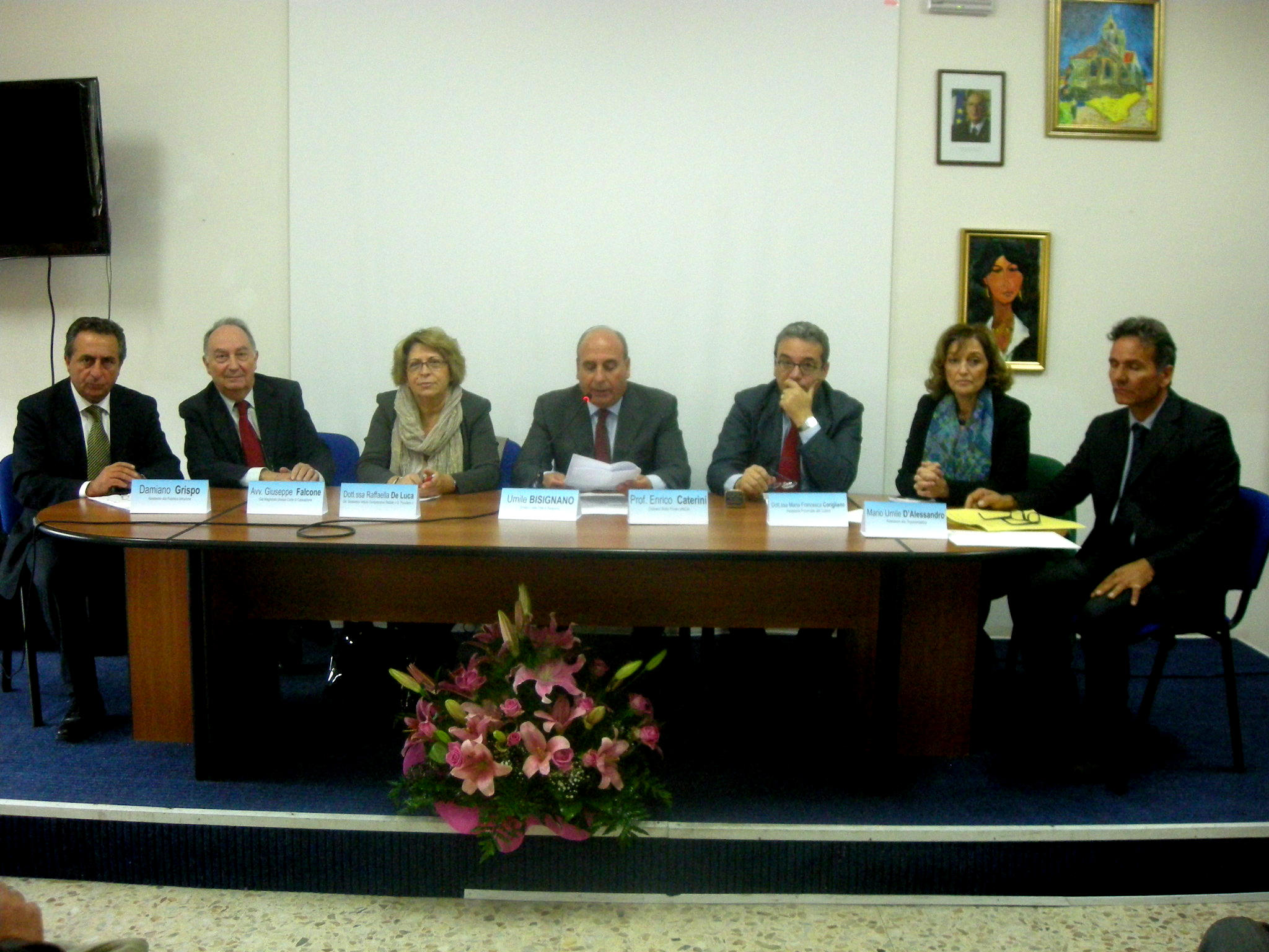 Convegno intitolazione Auletta