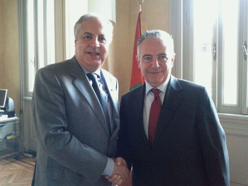 INCONTRO FEDELE AMBASCIATORE MARROCCO