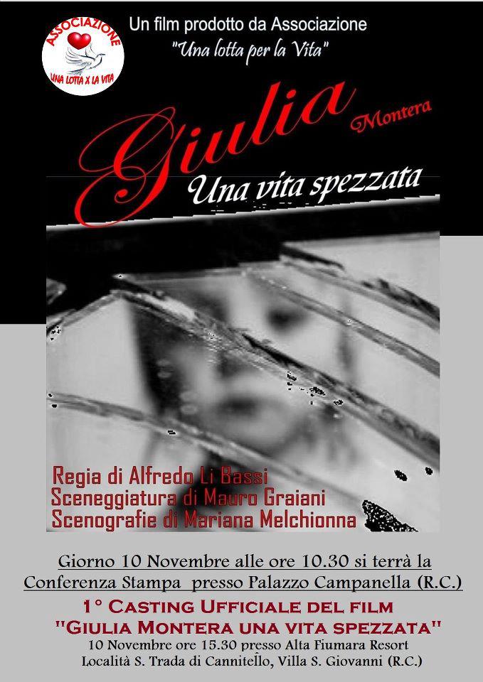 Locandina Conferenza e Casting