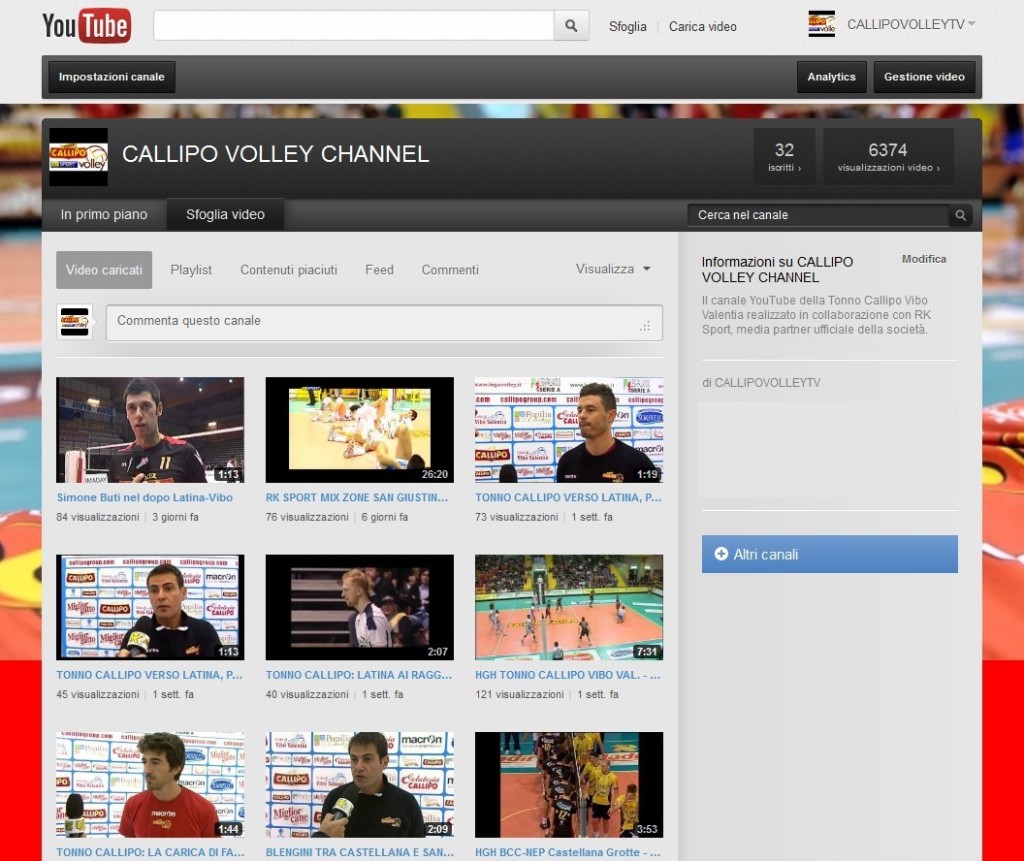 Screenshoot Youtube