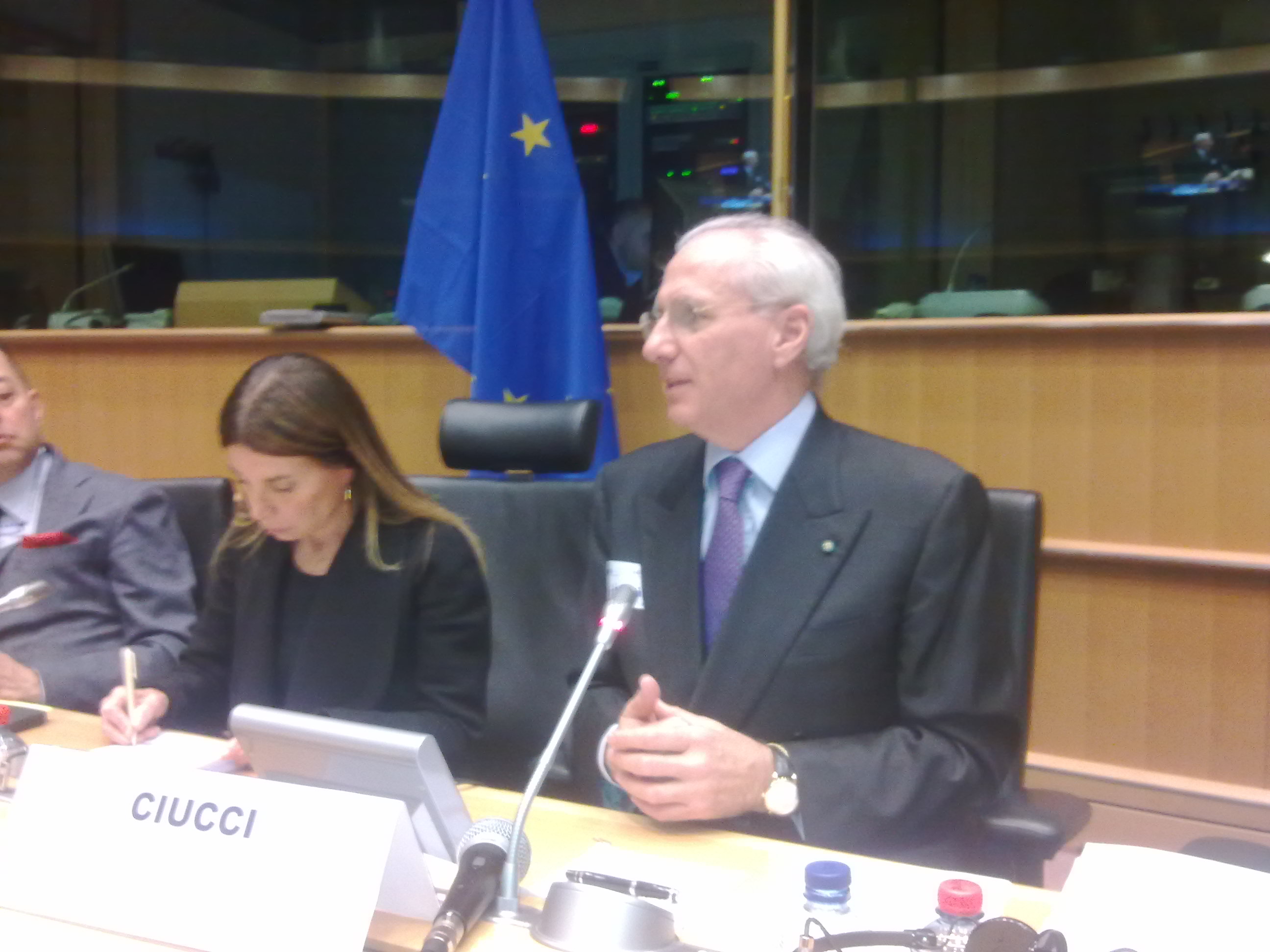 intervento ciucci al parlamento europeo