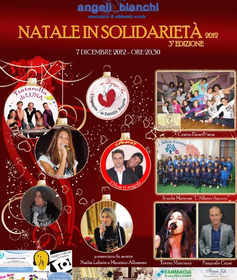 locandina natale in solidarieta'