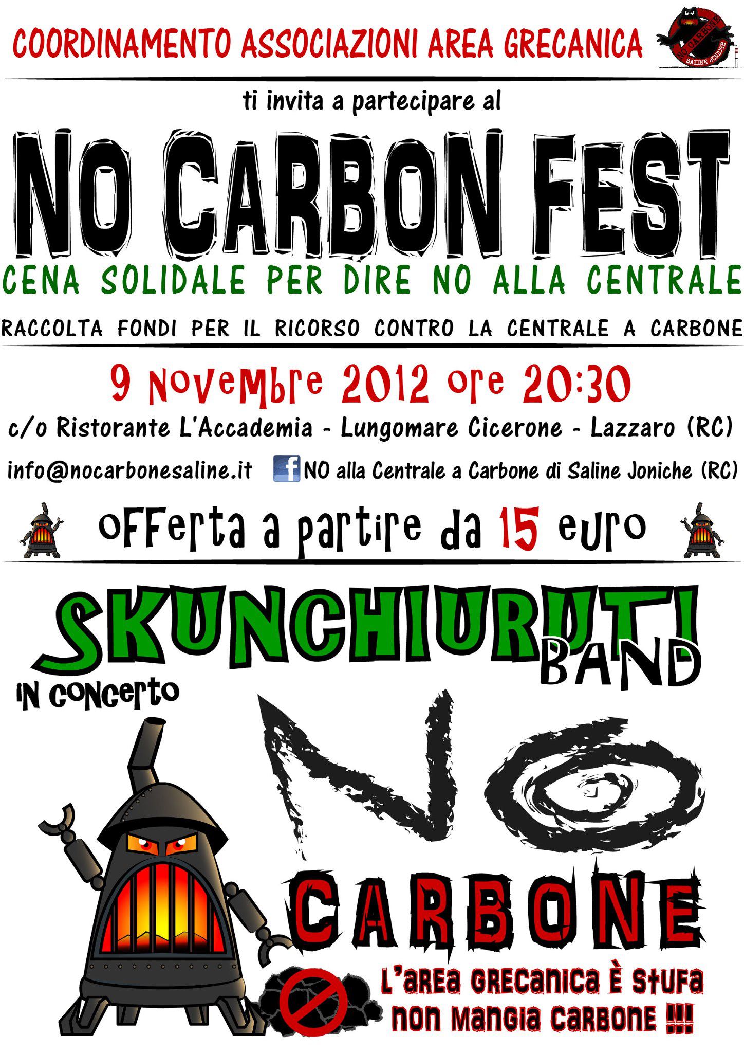 locandina no carbon fest