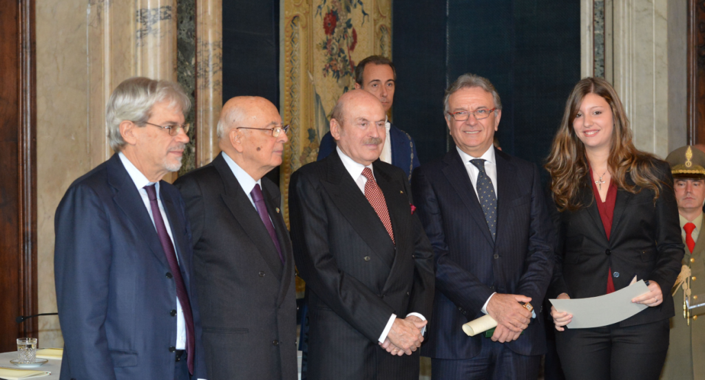 myriam stanganelli con napolitano