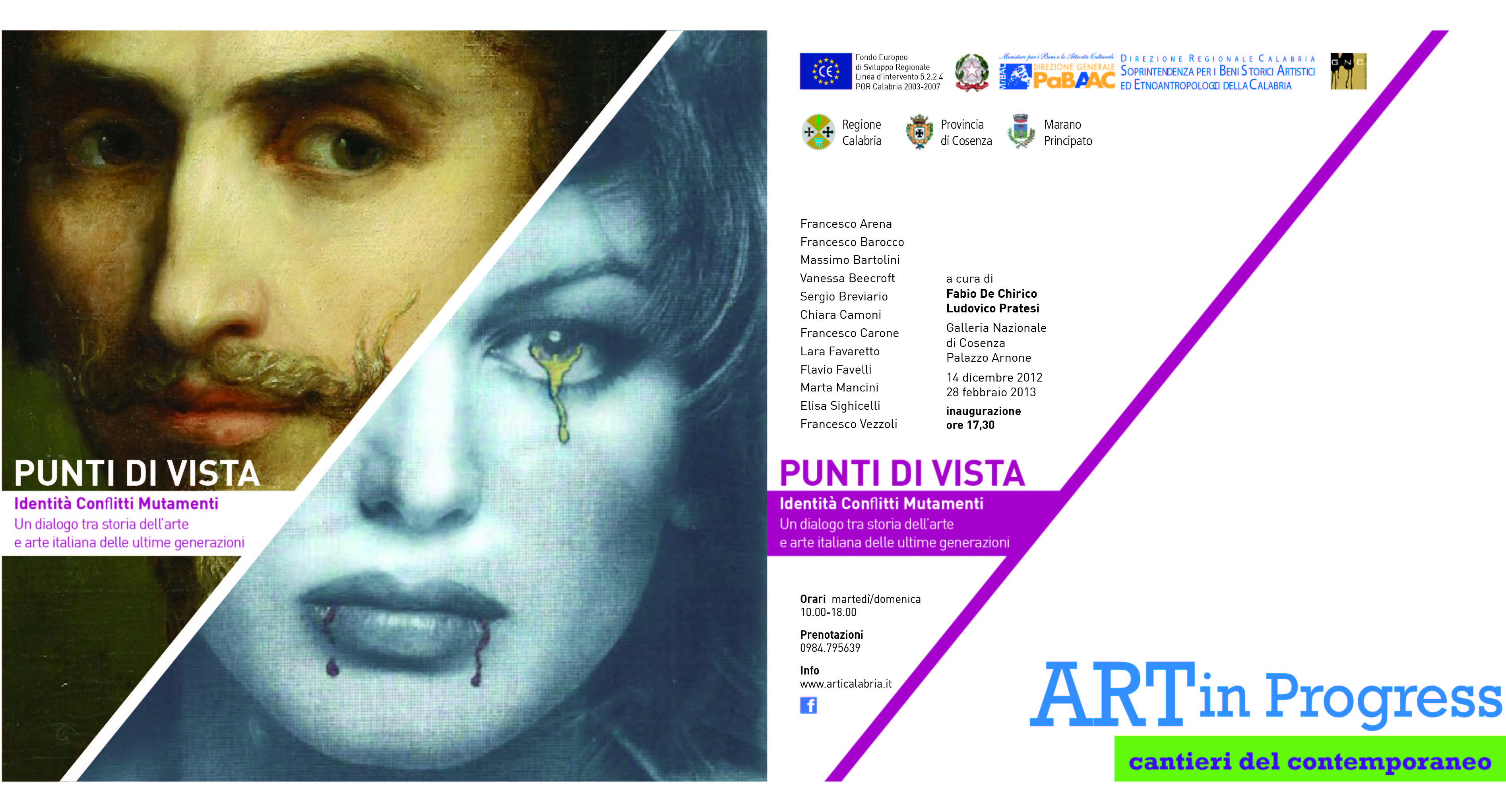 PUNTI DI VISTA Identità Conflitti Mutamenti