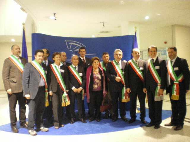 sindaco bisignano a bruxelles