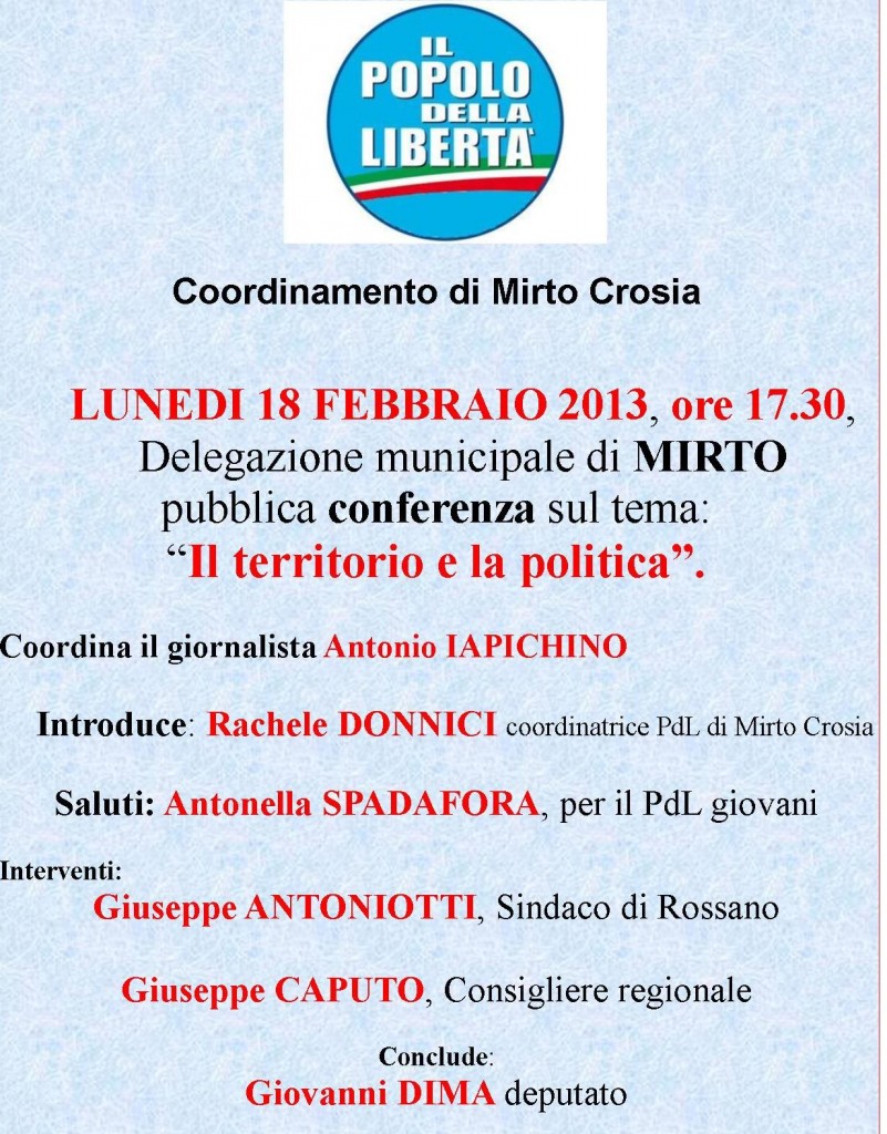 PdL-Crosia-conferenza