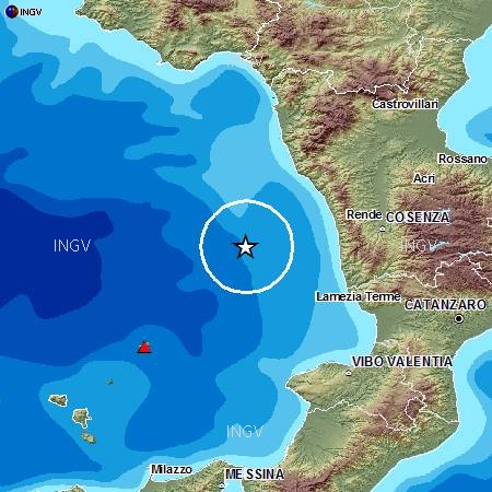 Terremoto a Cosenza