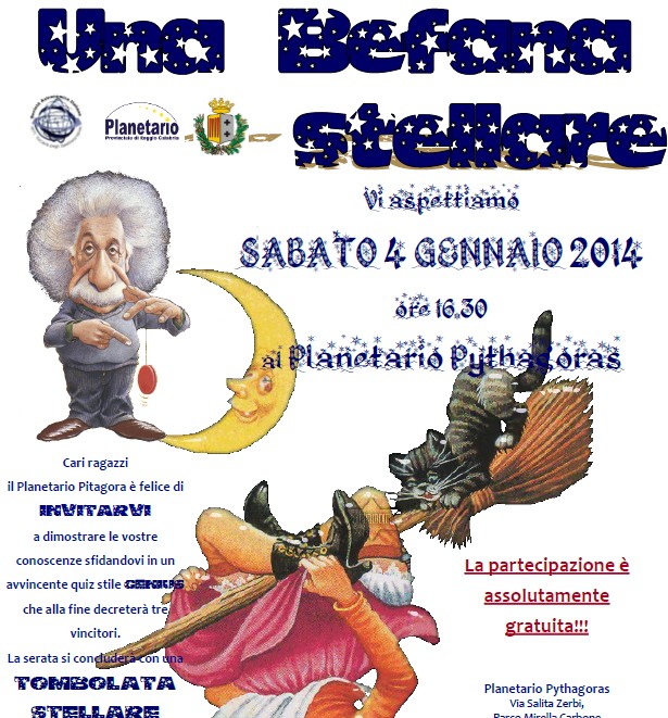 Befana Planetario Reggio Calabria