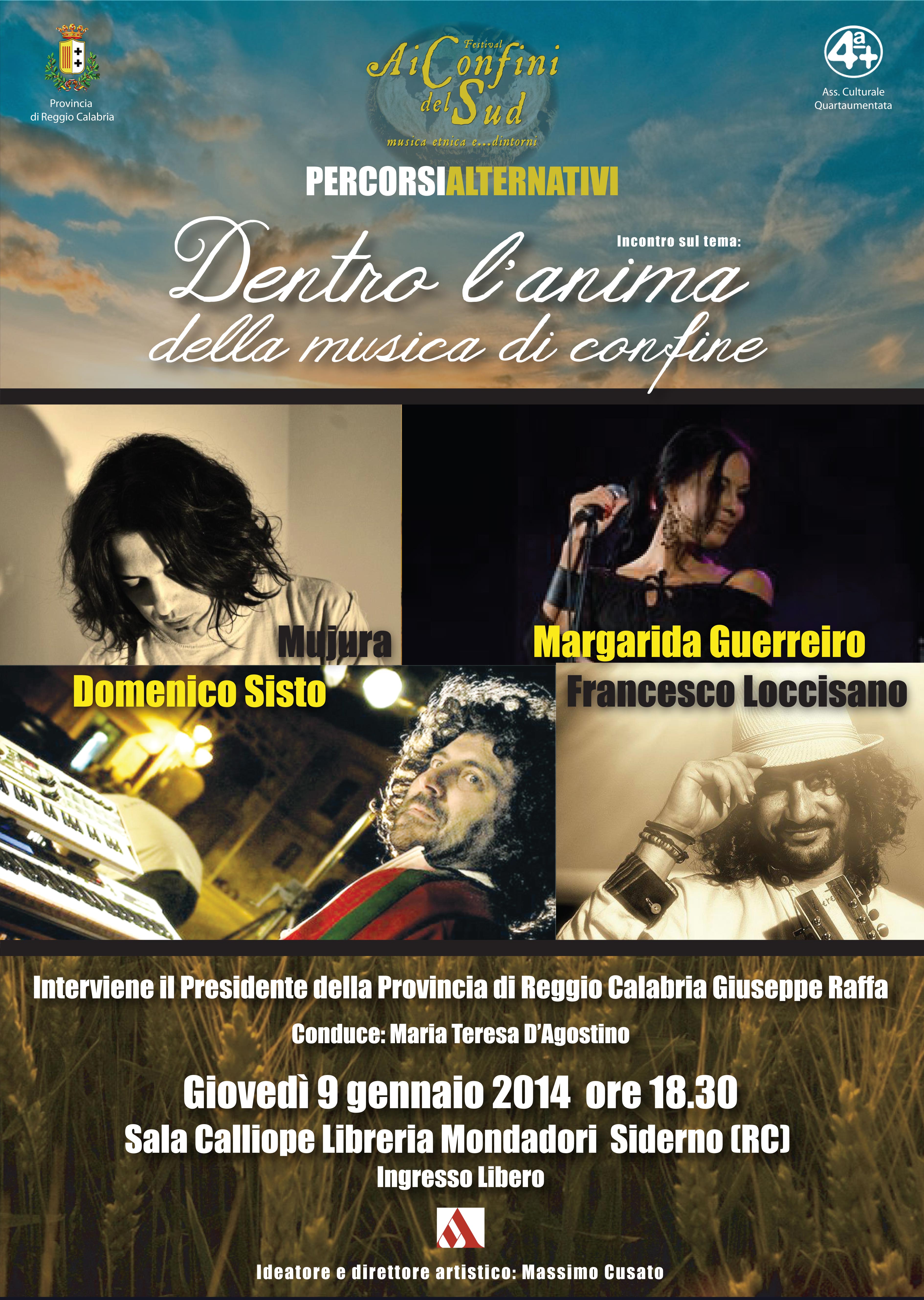 incontro musicale "Dentro l’anima della musica di confine"