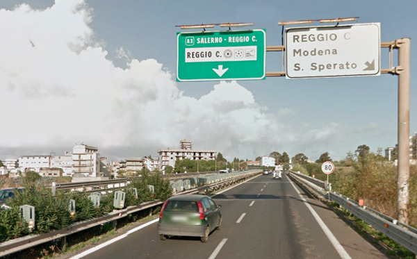 autostrada reggio calabria