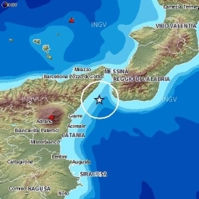 terremoto stretto messina