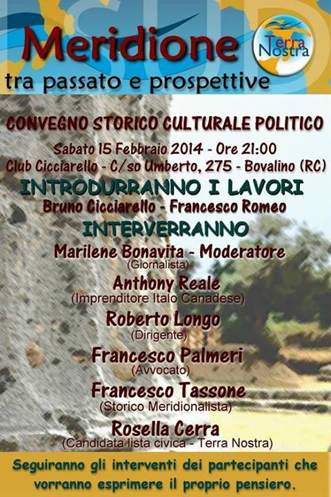 convegno a bovalino marina