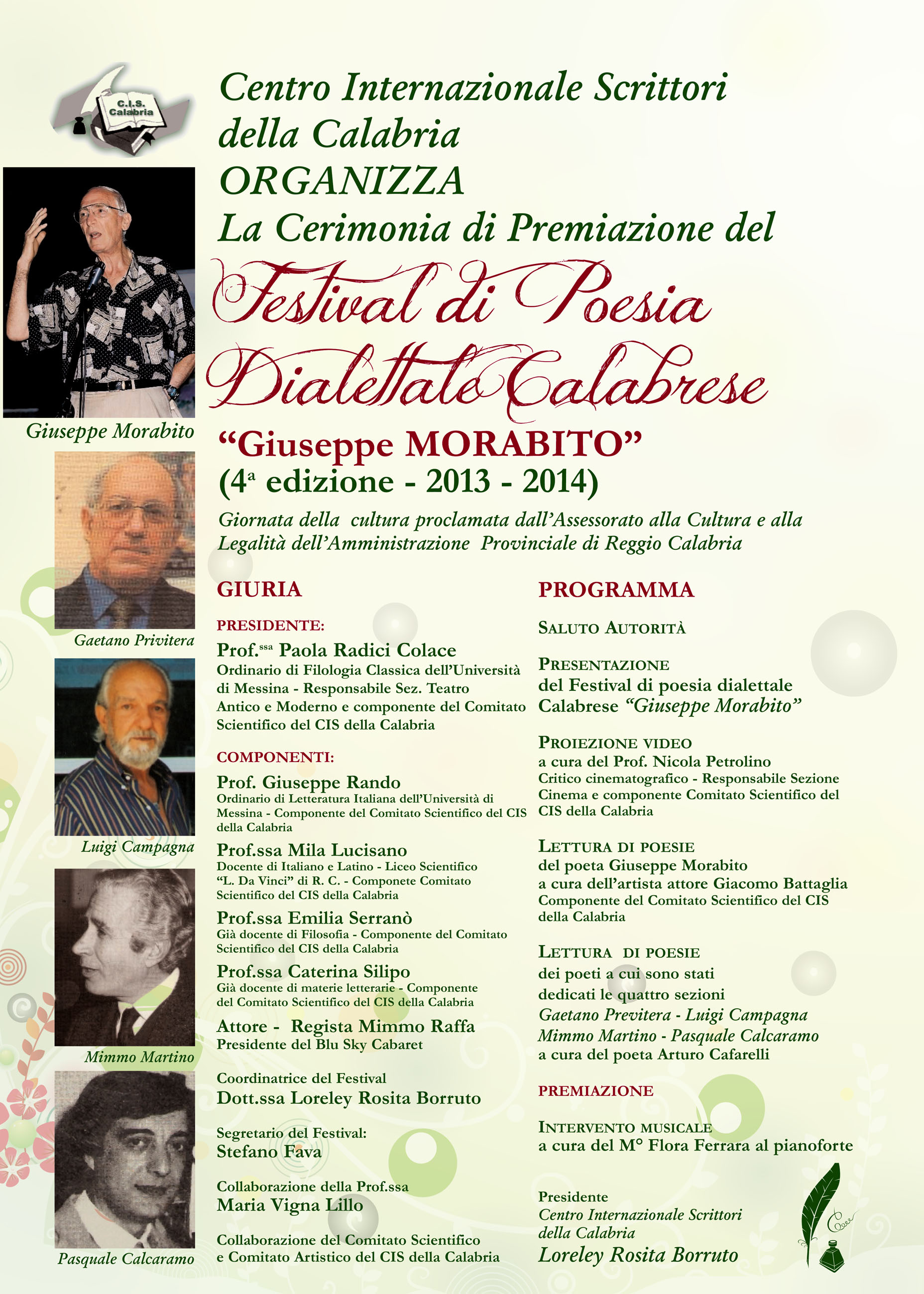 Festival di poesia dialettale calabrese