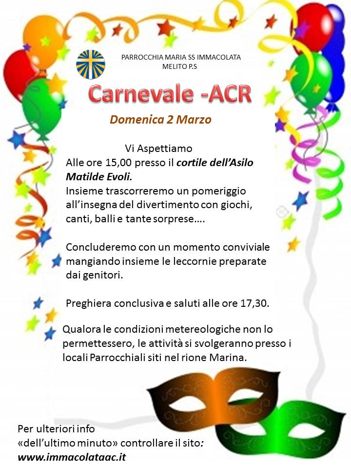 carnevale melito