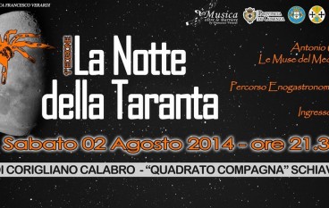 Corigliano (Cs), appuntamento con la “Notte della Taranta 2014”