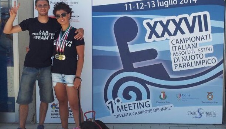 Anna Barbaro campionessa d’Italia FINP nei 100 dorso