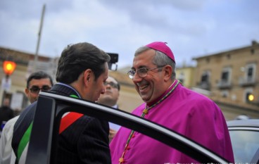 Saluto di benvenuto al neo arcivescovo di Rossano-Cariati