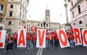 Calabria bloccata da protesta lavorati Lsu-Lpu