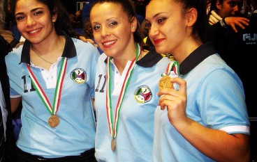 Il Kata femminile senior di Melito Porto Salvo terzo ai campionato italiano