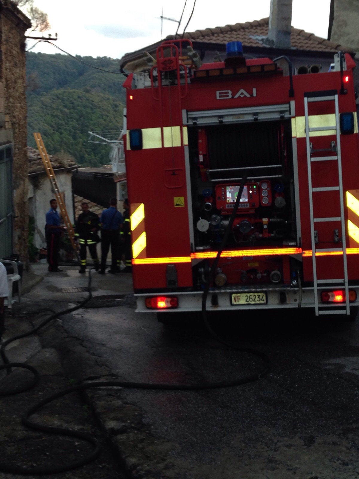 incendio abitazione curinga