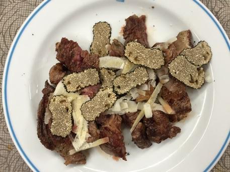 controfiletto scaglie tartufo