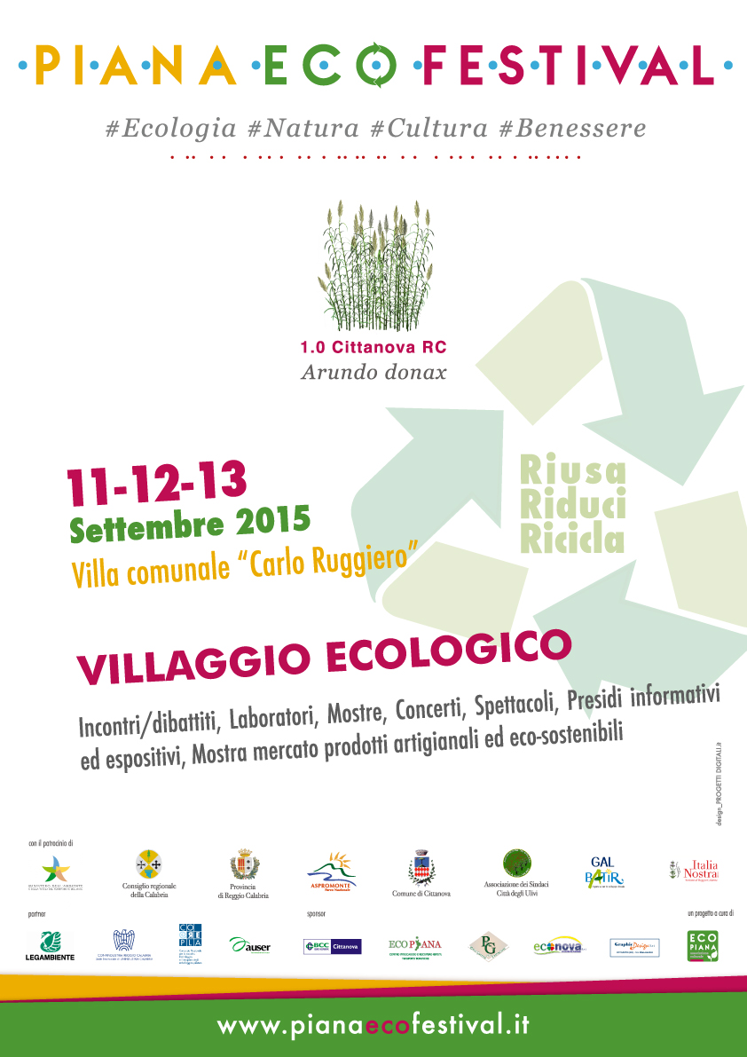 Locandina Villaggio ecologico